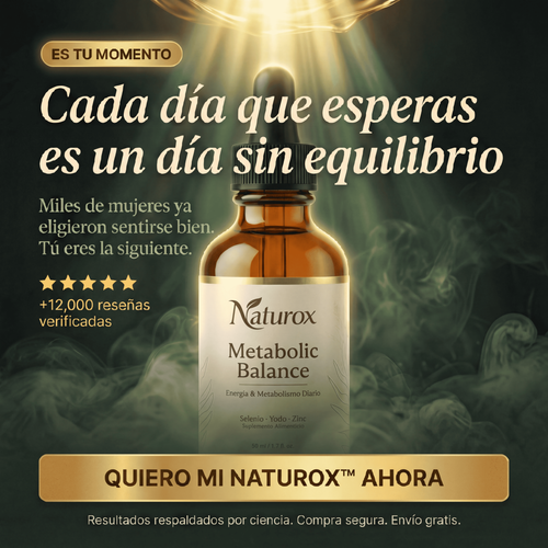Naturox - Metabolic Balance Energía, Claridad y Metabolismo en Gotas