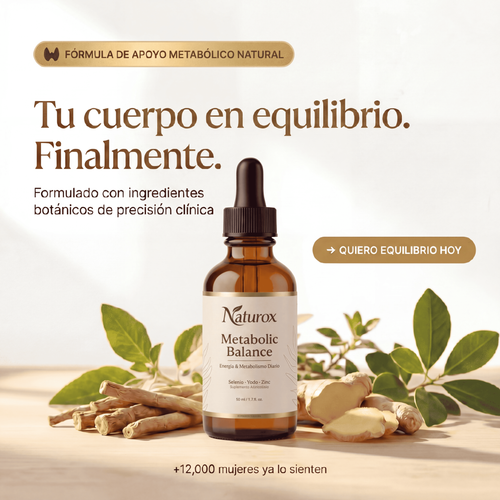 Naturox - Metabolic Balance Energía, Claridad y Metabolismo en Gotas
