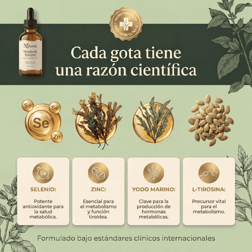 Naturox - Metabolic Balance Energía, Claridad y Metabolismo en Gotas